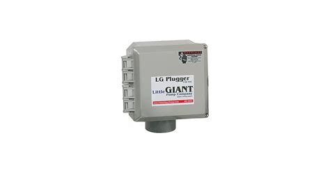 little giant junction box|Little Giant 513294 LG Plugger 120 Volts Junction Box Including .